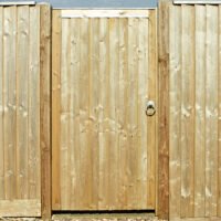 Country Feather Edge Pedestrian Side Gate 3 x 58