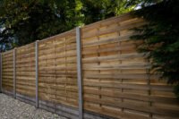 Forest Garden 1.8m x 1.8m Pressure Treated Decorative Flat Top Fence Panel - Pack of 3